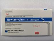 Gentamisin Sülfat Enjeksiyonu Küçük Hacimli Parenteral Antibiyotikler 40mg / 2ml 80mg / 2ml