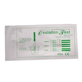 CE FDA İn Vitro Teşhis Reaktifleri Yumurtlama Test Şeritleri Lüteinizan Hormon