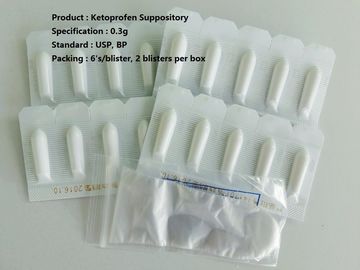 Rektal Ketoprofen Fitil Ağrı kesici 0.3g Anti-inflamatuar İlaç Kullanın