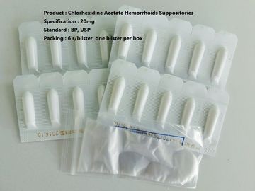 Klorheksidin Asetat Hemoroid Fitil, Rektal Fitil