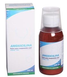 Oral Süspansiyon için Amoksisilin 250mg / 5ml;