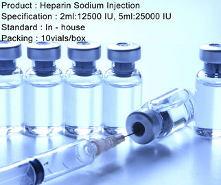 Heparin Sodyum Enjeksiyonu 2ml / 12500 IU 5ml / 25000 IU Antikoagülan