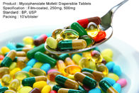 Mikofenolat Mofetil Dispersible Tabletler Film kaplı, 250mg, 500mg Oral İlaçlar