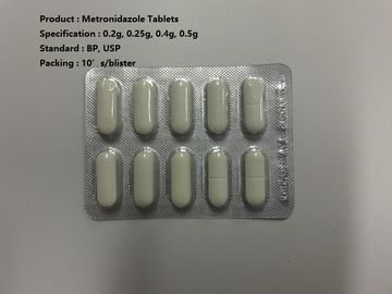 Metronidazol Tabletleri 0.2g, 0.25g, 0.4g, 0.5g Oral İlaçlar