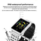 moda dokunmatik ekran smartwatch bileklik android ios için U8 spor mobil akıllı izle